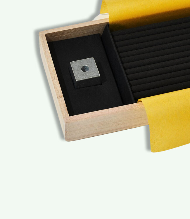 Suou [Bois] encens 40 bâtons avec porte-encens