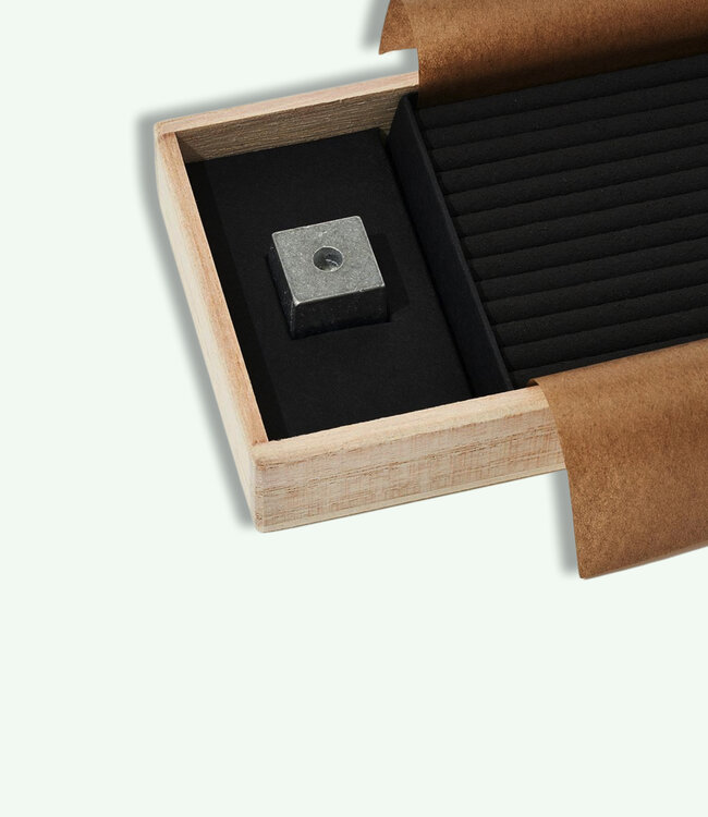 Sekishin [Métal] encens 40 bâtons avec porte-encens