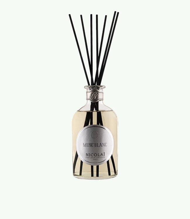 Musc Blanc - Diffuser met geurstokjes 250 ml