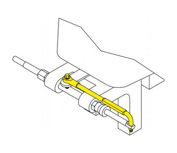 Teleflex Universele tillerarm