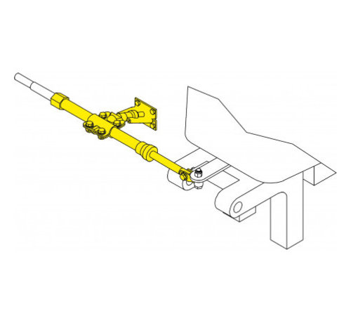 Teleflex Spiegelmontageset