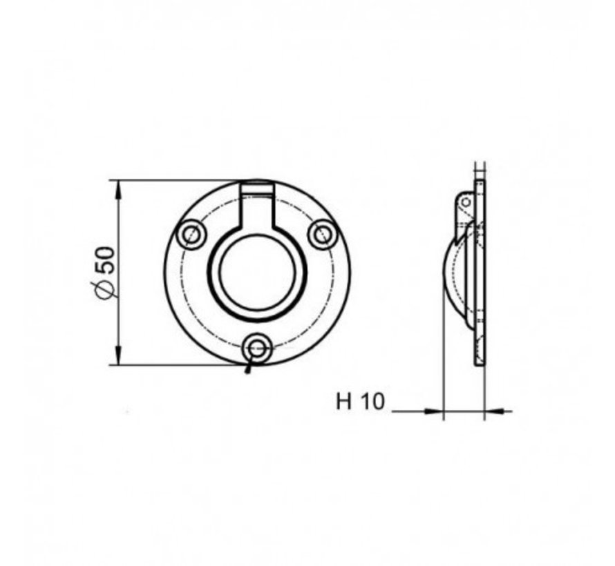 Luikring rond