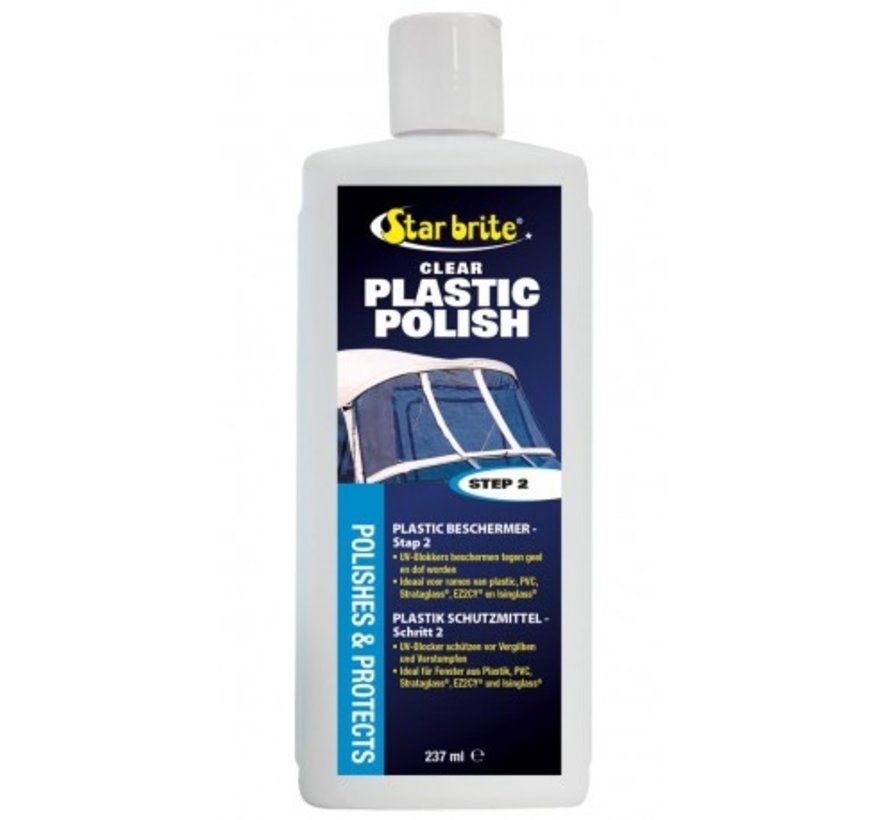 Starbrite Clear Plastic Polish – Step 2