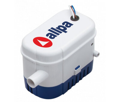 Allpa Allpa Bilgepomp automatisch aan / uit | 12V / 32 ,48 of 75 liter/min