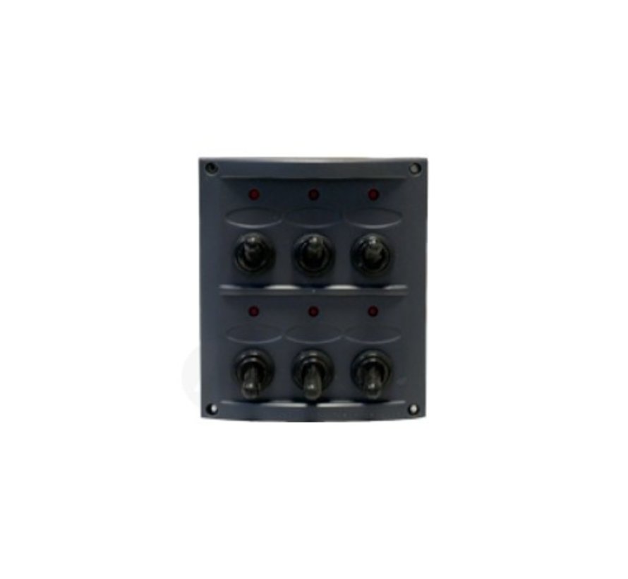 Spatwaterdicht schakelpaneel 12V
