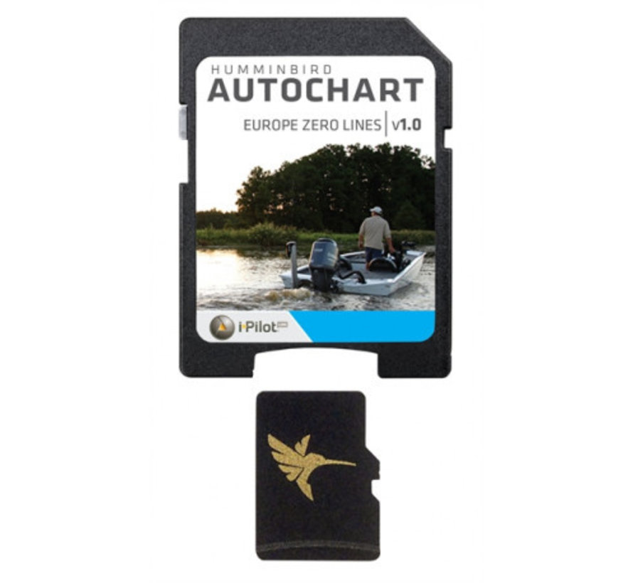 Humminbird AUTOCHART ZeroLine SD Card Europe