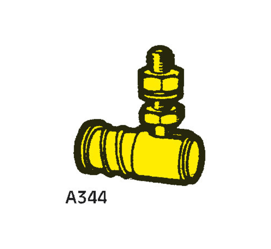 Snelkoppeling  baljoint A344 voor Kabels met M10