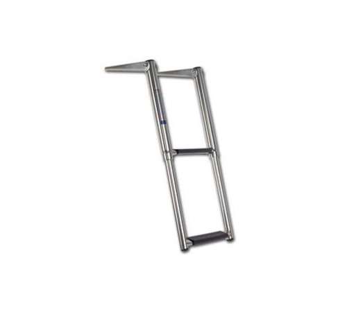 Exalto Telescoop Ladder RVS 2 treden