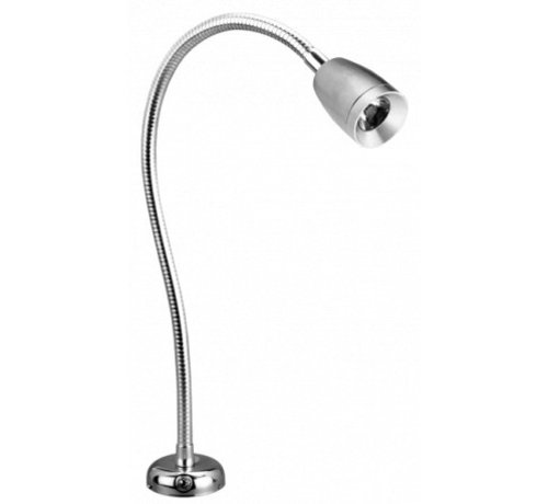 Allpa Kaartleeslamp Led Verchroomd Messing