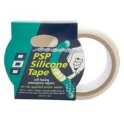 PSP Siliconen Tape zwart 25mm 3m