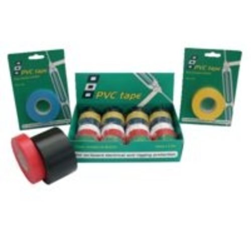 PSP PVC Tape zwart 19mm 20m