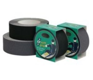 PSP Soft rubber grip Tape zwart 50mm 4m