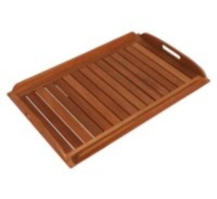 Dienblad teak caulked 58x38cm