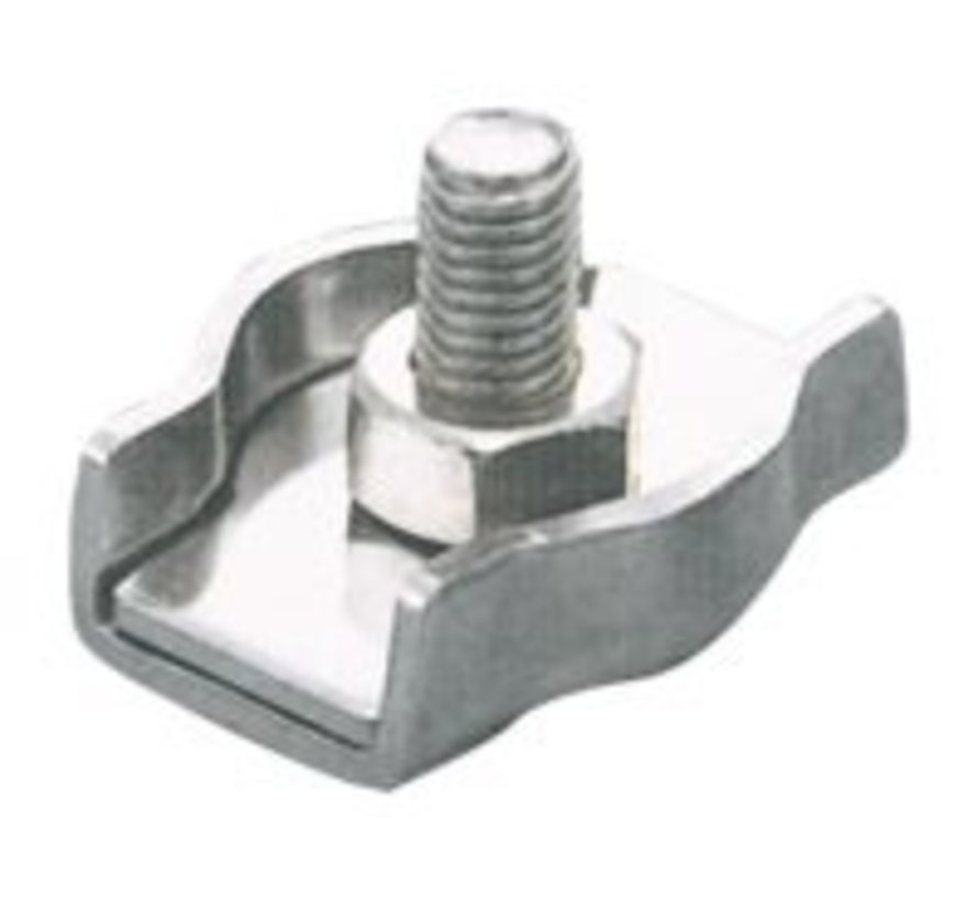 Staaldraadklem enkel 3mm