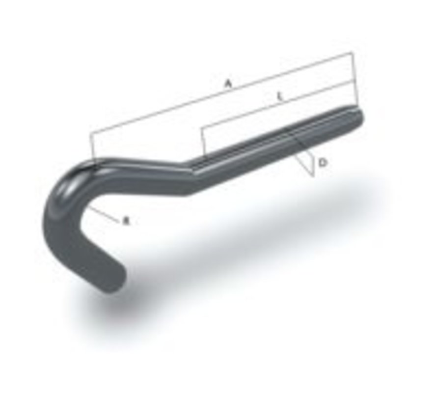 Hook terminal 2.5mm