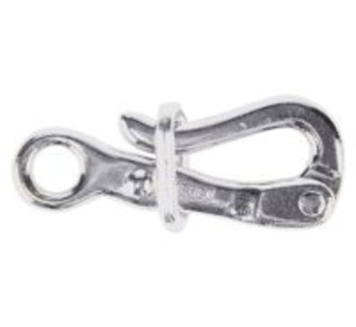 Simons Brons verchroomd pelikaanhaak 100mm