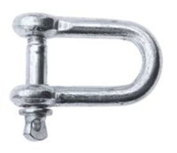 Talamex D sluiting oogbout gegalvaniseerd 19mm