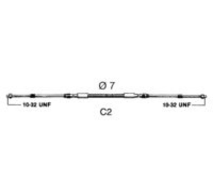 Schakelkabel C2 5ft 1.53m