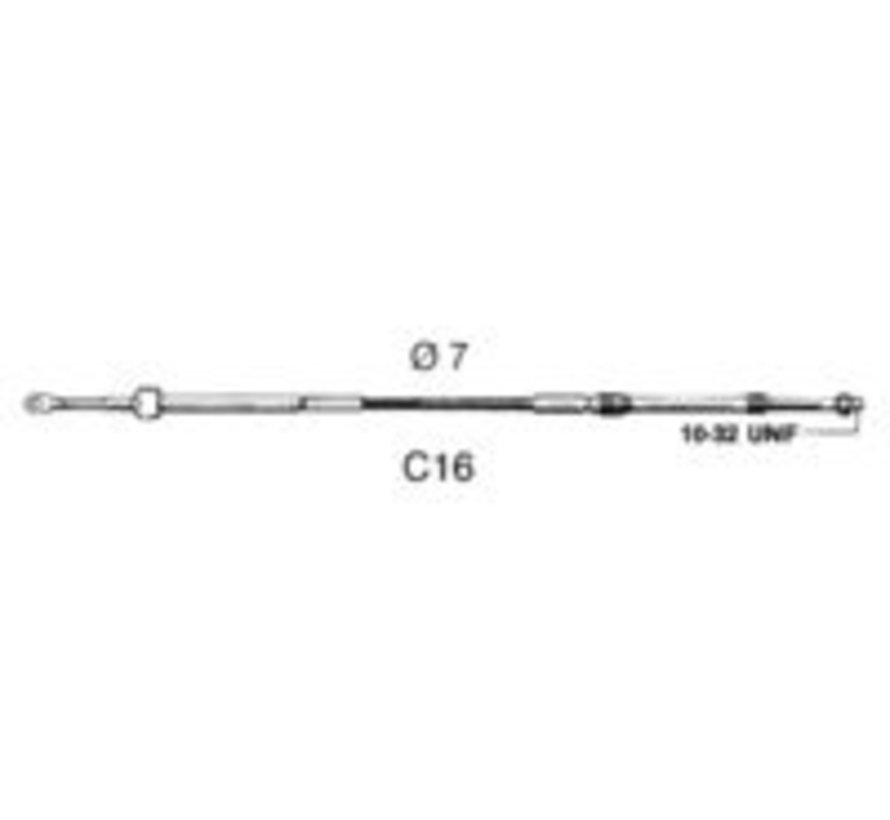 Schakelkabel C16 7ft 2.14m