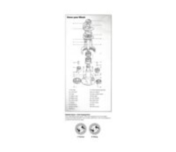 Talamex 16ST-30ST Drum Bearing KIT