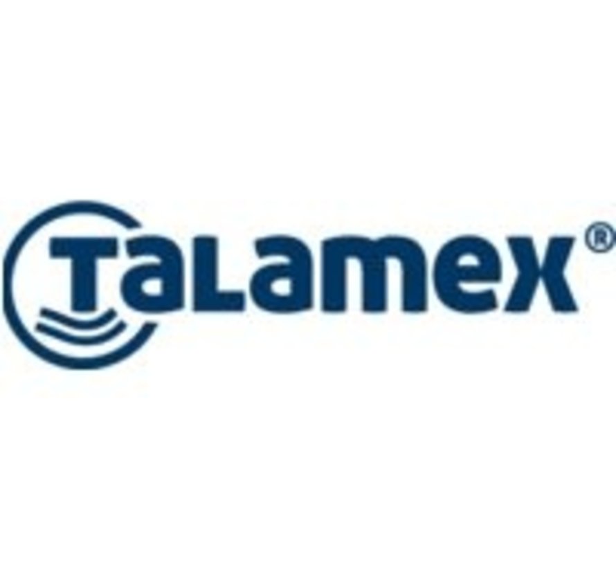 Talamex PVC Reddingsboei 60 cm Oranje/Wit – 110N met Lijn