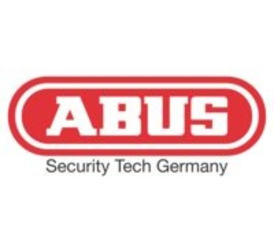 Hangslot Cilinder Abus en gehard stalen beugel  30mm