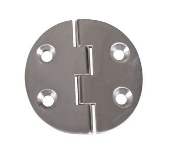 Talamex Scharnier rvs Ø65mm 180° met bout