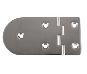 Talamex Scharnier rvs 120.4x65mm 90° met bout
