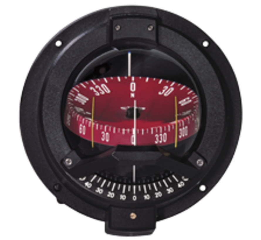 Ritchie Kompas model Navigator BN-202  12V  schotkompas  roosDiameter93 5mm / 5Graden  zwart