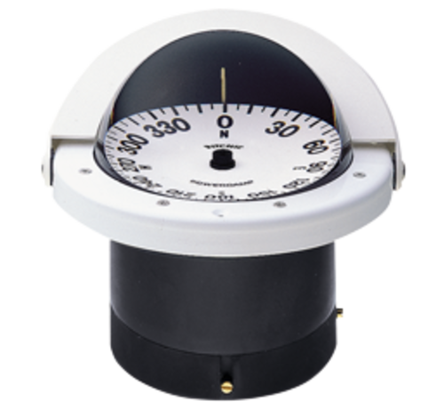 Ritchie Ritchie Kompas model Navigator FNW-201  inbouwkompas  12V  roosDiameter114 3mm / 5Graden  wit