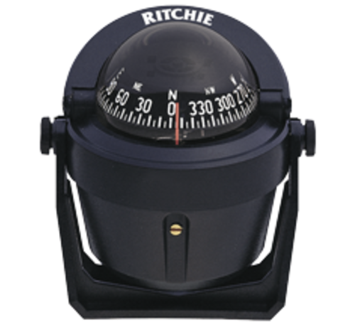 Ritchie Ritchie Kompas model Explorer B-51  12V  beugelkompas  roosDiameter69 9mm / 5Graden  zwart