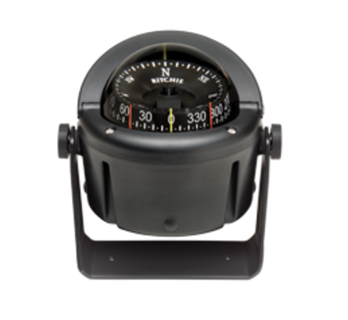 Ritchie Ritchie Kompas model Helmsman  HB-741  12V  beugelkompas  roosDiameter93 5mm / 5Graden  zwart