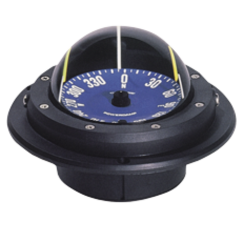 Ritchie Ritchie Kompas model Voyager RU-90  inbouwkompas  roosDiameter76 2mm / 5Graden  zwart