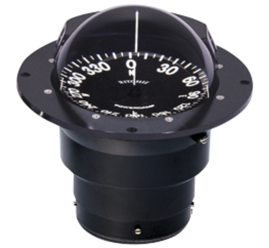 Ritchie Kompas model Globemaster SF-500  12/24/32V  inbouw Diameter127mm / 2 of 5Graden  zwart (zeil)