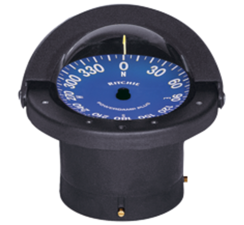 Ritchie Ritchie Kompas model Supersport SS-2000  12V  inbouwkompas  roosDiameter114 3mm / 5Graden  zwart