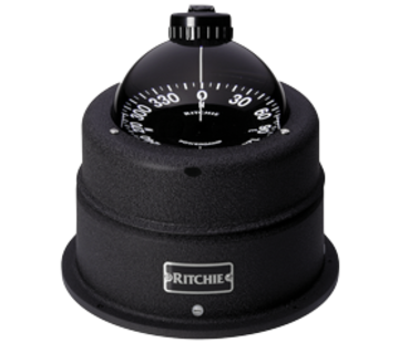 Ritchie Ritchie kompas model Globemaster C-453  12/24/32V  opbouwkompas  roosDiameter127mm / 2 of 5Graden  chrome