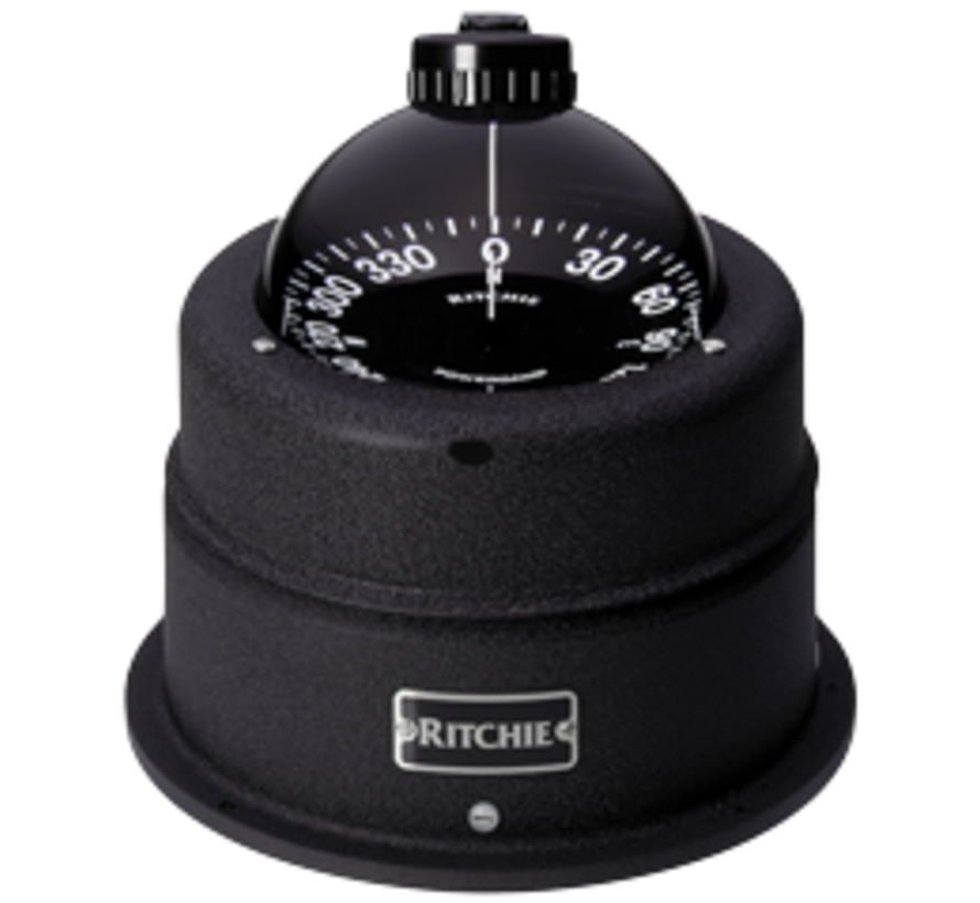Ritchie kompas model Globemaster C-463  12/24/32V  opbouwkompas  roosDiameter152 4mm / 2 of 5Graden  chrome