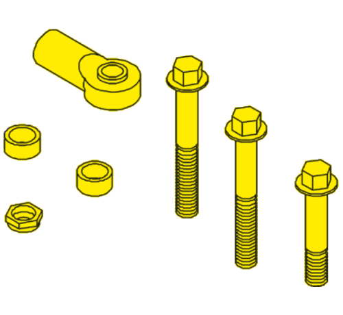 Seastar Seastar losse balljointset voor tie bar kit SA27252