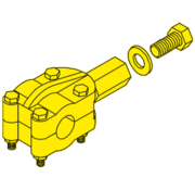 Seastar SeaStar Heavy Duty klemblok H=57mm