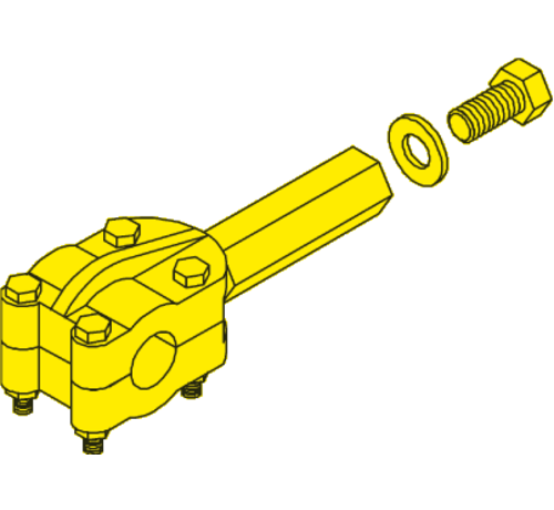 Seastar SeaStar Heavy Duty klemblok H=115mm