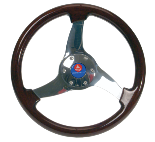 Allpa Allpa 3-Spaaks stuurwiel Elica RVS – Ø350 mm