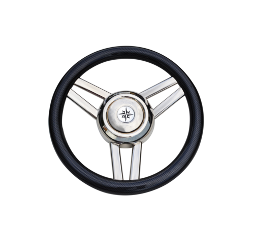 Allpa Allpa 3-Spaaks stuurwiel model 26 RVS – Ø350 mm