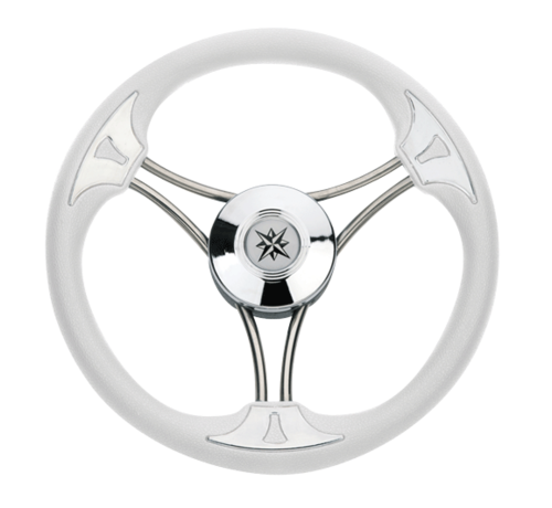 Allpa Allpa 3-Spaaks stuurwiel model 23 RVS – Ø350 mm