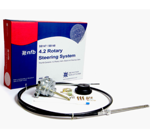 Seastar SeaStar NFB (no-feedback) 4.2 rotary stuursysteem met kabel  8' (2.44m)