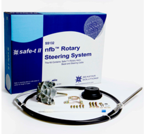 Seastar SeaStar Safe-T II (no-feedback) 3.2 rotary stuursysteem met kabel  9' (2.74m)