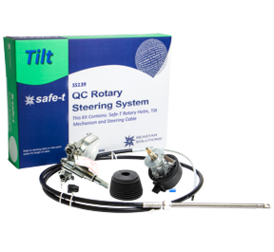 SeaStar Safe-T QC Tilt stuursysteem met kabel 22' (6.71m)