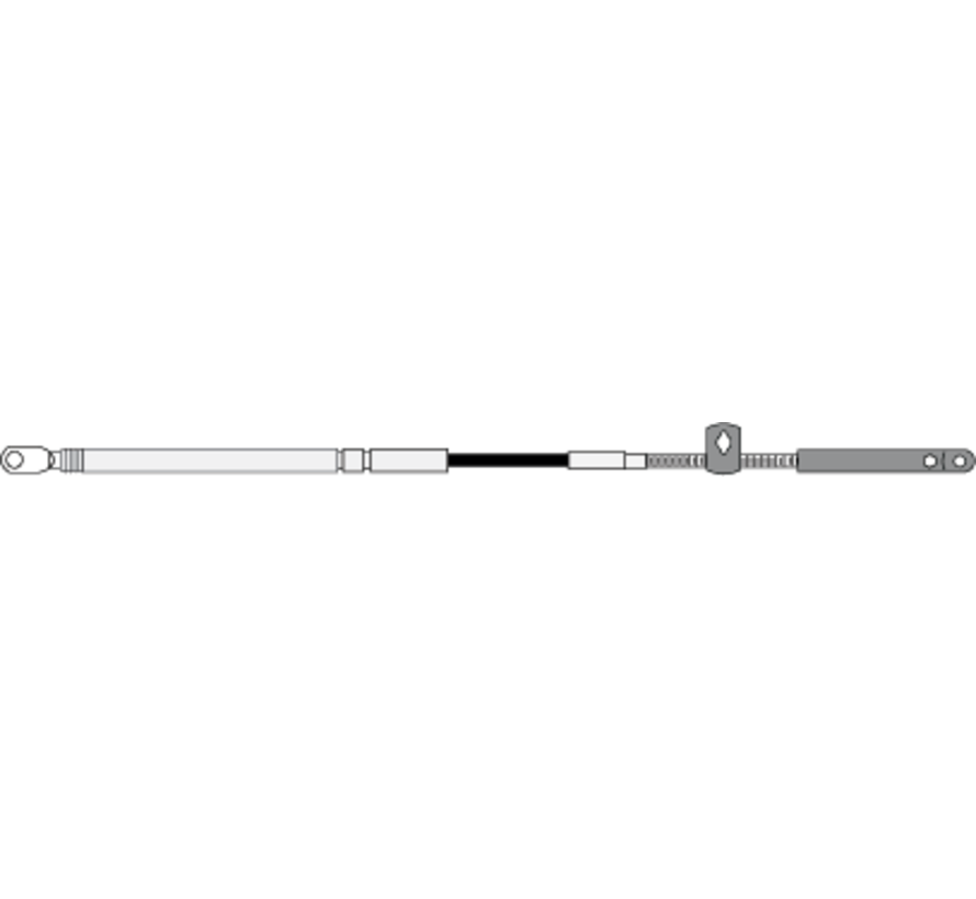 SeaStar Controlkabel CC189 16' (4.88m) voor Mercury-G2