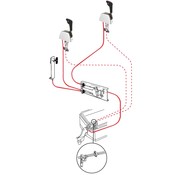 Seastar SeaStar Dual Station Unit voor brandstofpomp (alleen voor trekkend gas)