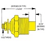 allpa Watertemperatuurzender single station  3/8 NPT (SW: 240-33 Ohm) (120-240ÂºF / 50-115ÂºC)