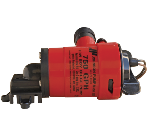 Johnson Johnson Pump Low Boy bilgepomp (cartridge type) L550  12V/3A  50l/min  slangaansluiting 3/4